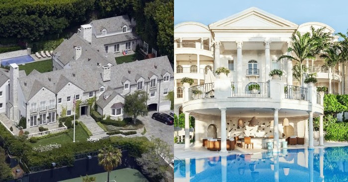 The dazzling houses owned by famous stars amaze with their modesty and extravagance