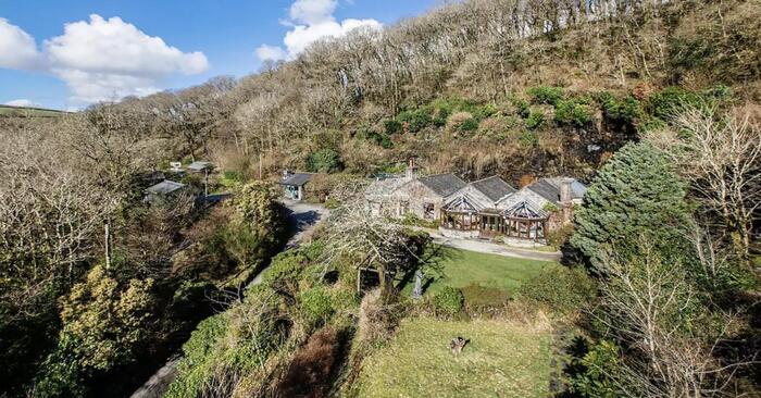  Such things can be found in films: an unusual house with a secret is put up for sale in England
