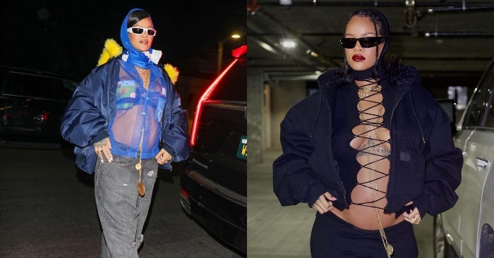  Rihanna’s unique style during pregnancy: here are some eye-catching looks