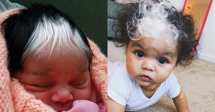  This beautiful little girl was born with unique hair: it was amazing to everyone except her mother