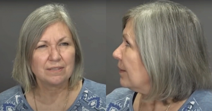  Unrecognizable: the stylist turns 65-year-old woman into a spectacular, beautiful woman