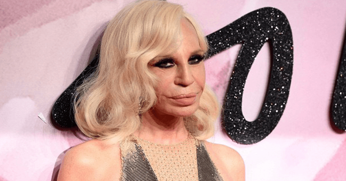  Donatella Versace was the epitome of beauty: this is what she was before endless plastic