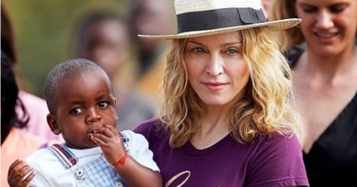 This is what the baby looks like now, whom Madonna adopted more than 14 years ago