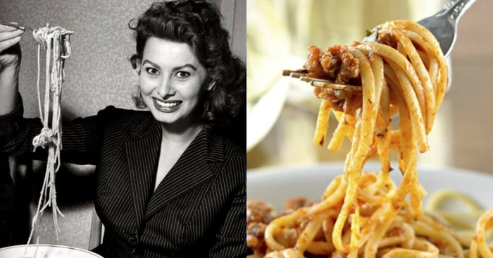  It turns out very tasty: a unique and delicious pasta recipe from Sophia Loren