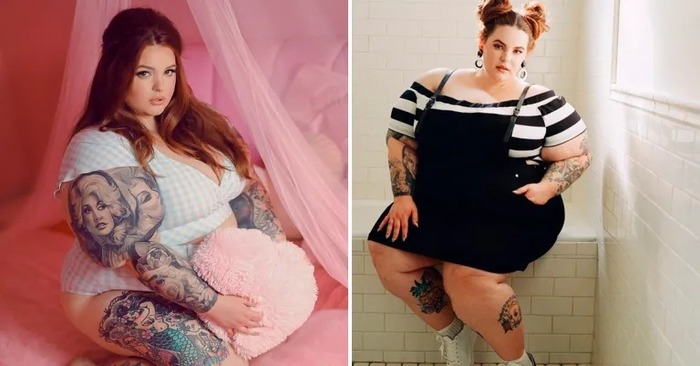  She wanted to be like classmates: Tess Holliday showed herself as a teenager