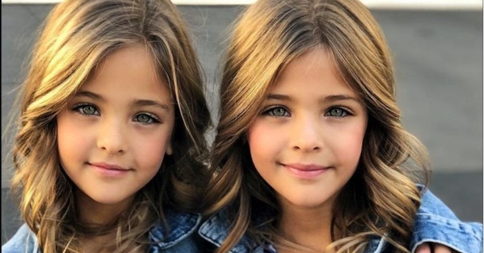  It’s immediately clear that they are future models: this is how the cutest twin sisters in the world look now