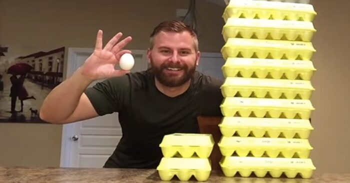 This man ate 7 eggs a day: and a month later he had changes in the body that surprised everyone