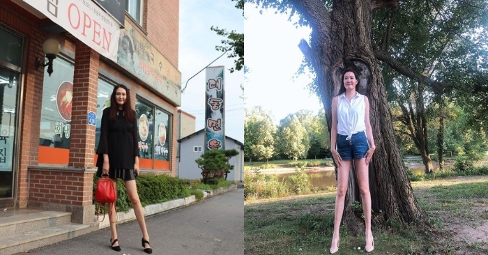  This is unrealistic: the legs of a 29-year-old girl from Mongolia are recognized as the longest in the world