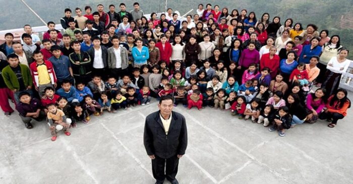  An interesting story: this man has 39 wives and he lives with them in a five-story building with 100 rooms