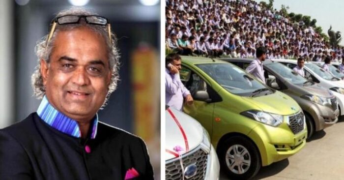  Here is this generosity: in India, a kind boss gave his employees 1260 cars and 400 apartments