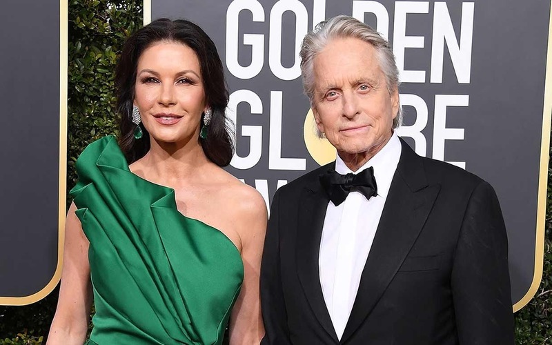  “He is old as the hills”. Catherine Zeta Jones had shown their kiss’s photo