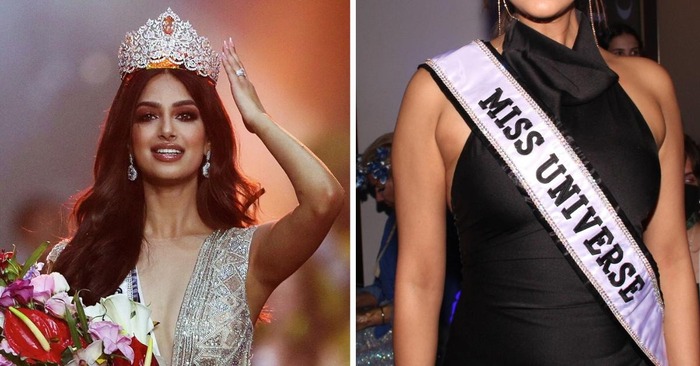  “Miss universe 2021” Harnaaz Sandhu got fat and become unrecognisable