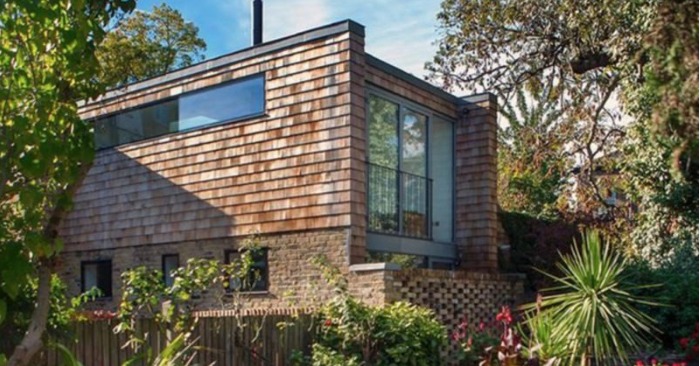  This is fine: this woman bought an old garage and a year later turned it into a huge house