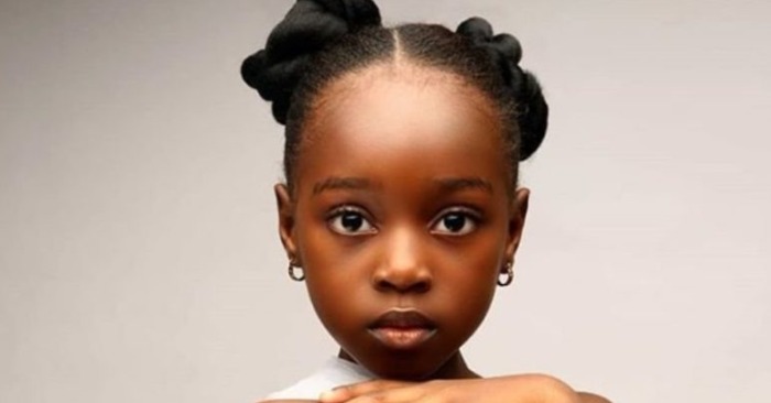  «She is 5 years old but already becoming a model»: this is what the most beautiful Nigerian girl looks like