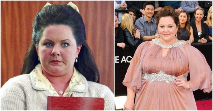  “She lost 40 kg in two months “. Look at Melissa McCarthy’s transformation