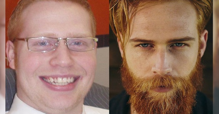  “Absolutely different people.” Check out these interesting transformations of men with and without beard