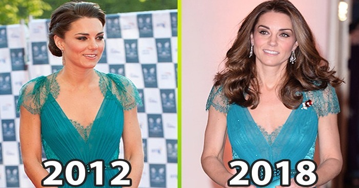  “Before and after pregnancies”. Kate Middleton showed her figure’s changes over 6 years