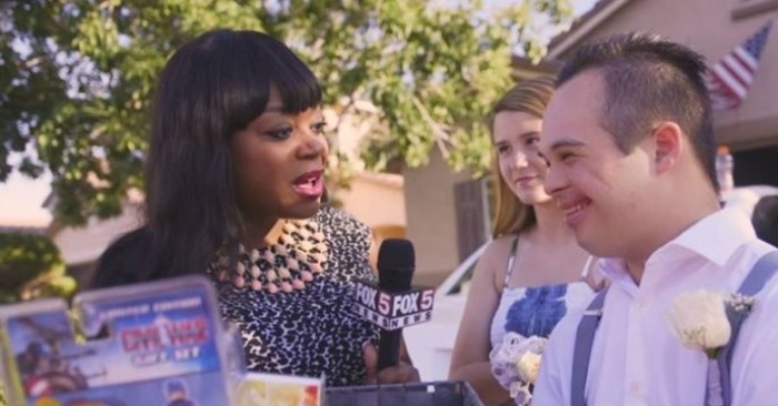  «Her act surprised everyone»: no one wanted to go to prom with this guy who has Down syndrome