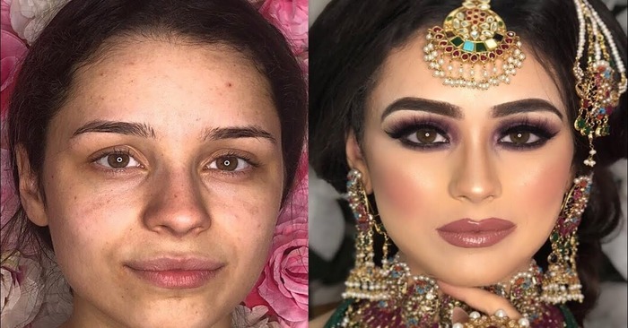  Was the bride changed?” 10 photos of brides before and after makeup