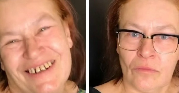 «The power of makeup!»: After the incredible makeover, the 70-year-old granny could hardly recognize herself