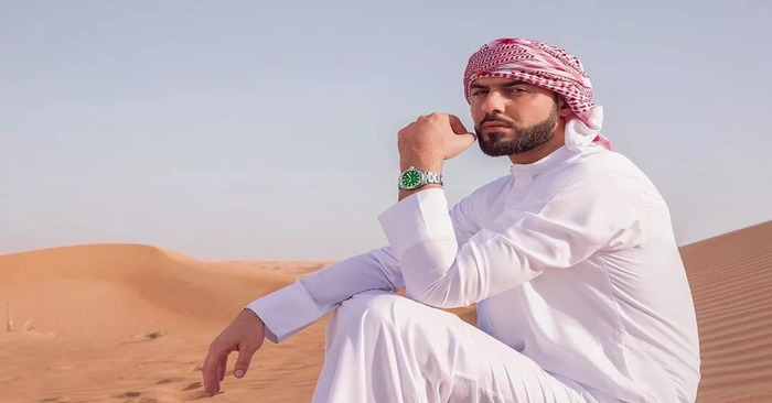  «Who stole the heart of the most handsome Arab man?»: This is what the wife of Omar Burkan looks like