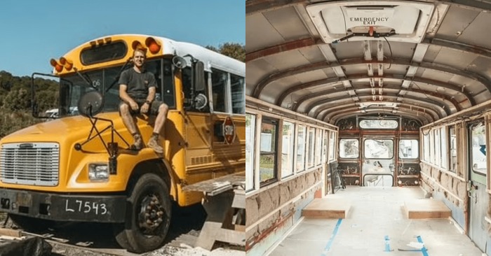  «School bus turned into luxury house»։ a couple repaired an old school bus and the result left everyone speechless