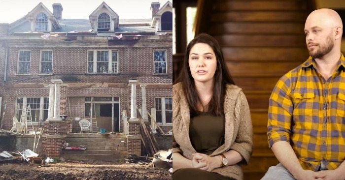  This couple bought an abandoned mansion for $155,000 and transformed it into a fairytale house