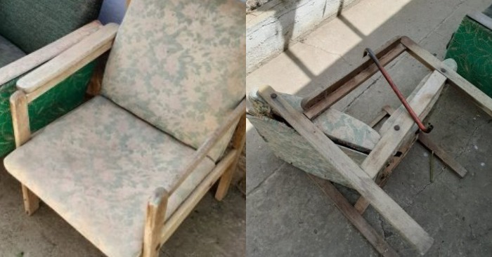  «An old chair gets a second chance!» After the transformation, you won’t believe that this is the same