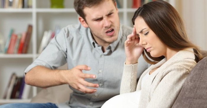  The husband did not pay attention to his pregnant wife, saying her the worst thing that upset his wife