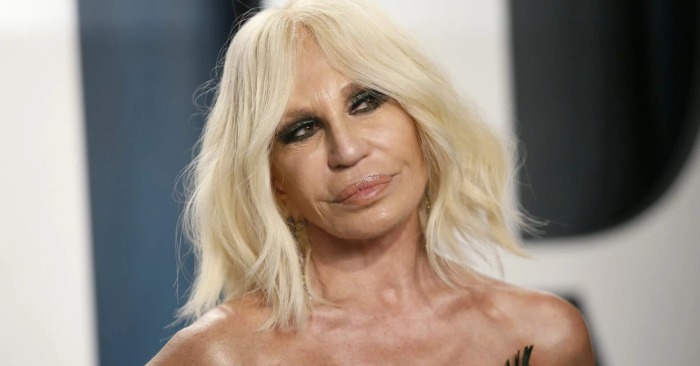  «Time to stop wearing bikinis!» What Donatella Versace looks like in a bikini results in mixed reactions