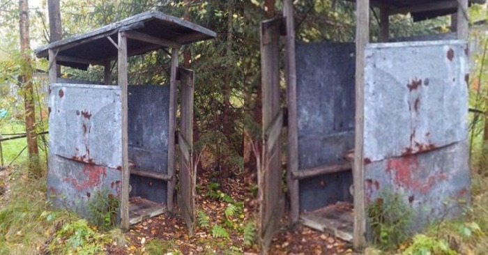  «What a super transformation!» A man turned an outdoor toilet into a masterpiece and surprised everyone