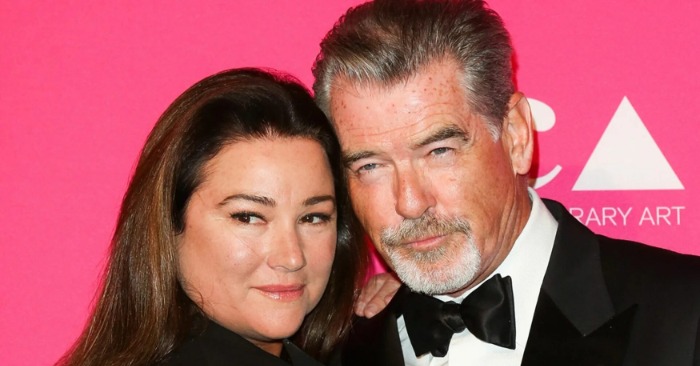  «What did Bond find in her?» Brosnan responds to all the haters who criticize his wife’s non-standard appearance