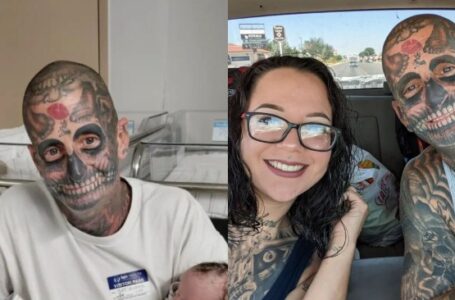 «Don’t judge the book by its cover!» One heavily tattoooed man showed his children and blew up the network
