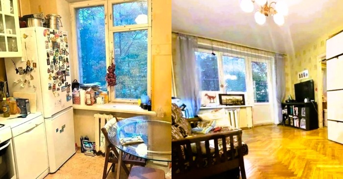  «No one believes this is the same apartment!» One man transformed an old apartment and now everyone dreams of living here