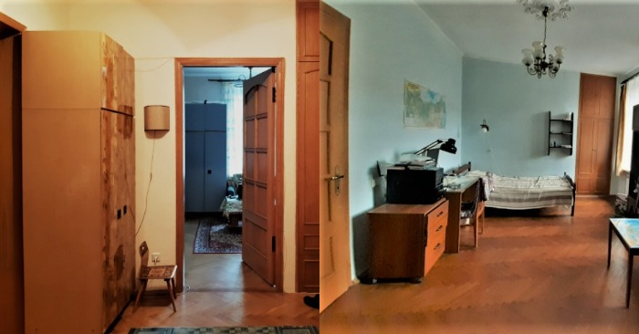  Newlyweds buy a «boring» apartment with an old renovation and make it a dream place to live