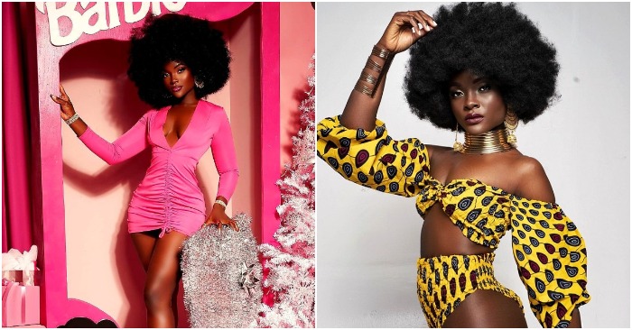  «The Black Barbie!» Sonia Tucker shared a full-length photo and blew up the network