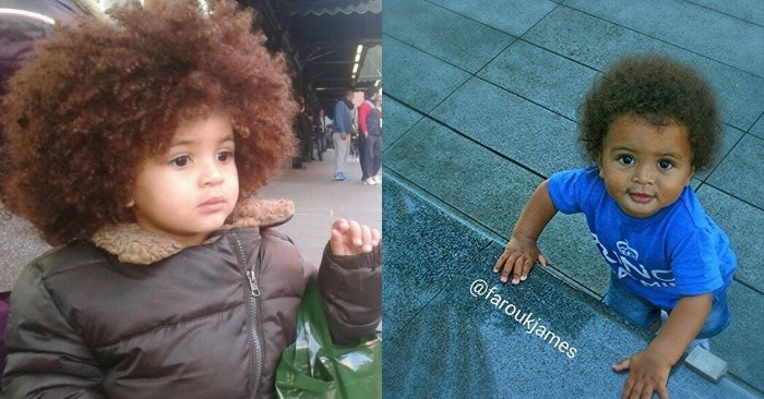  «The little cutie has grown up!» This is what happened to the unique boy with incredibly lush hair