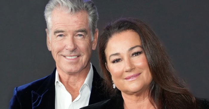  «I love my wife’s curves!» Pierce Brosnan showed his 100-kg wife and stirred up controversy